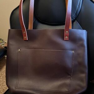 Portland Leather Grizzly Medium Tote